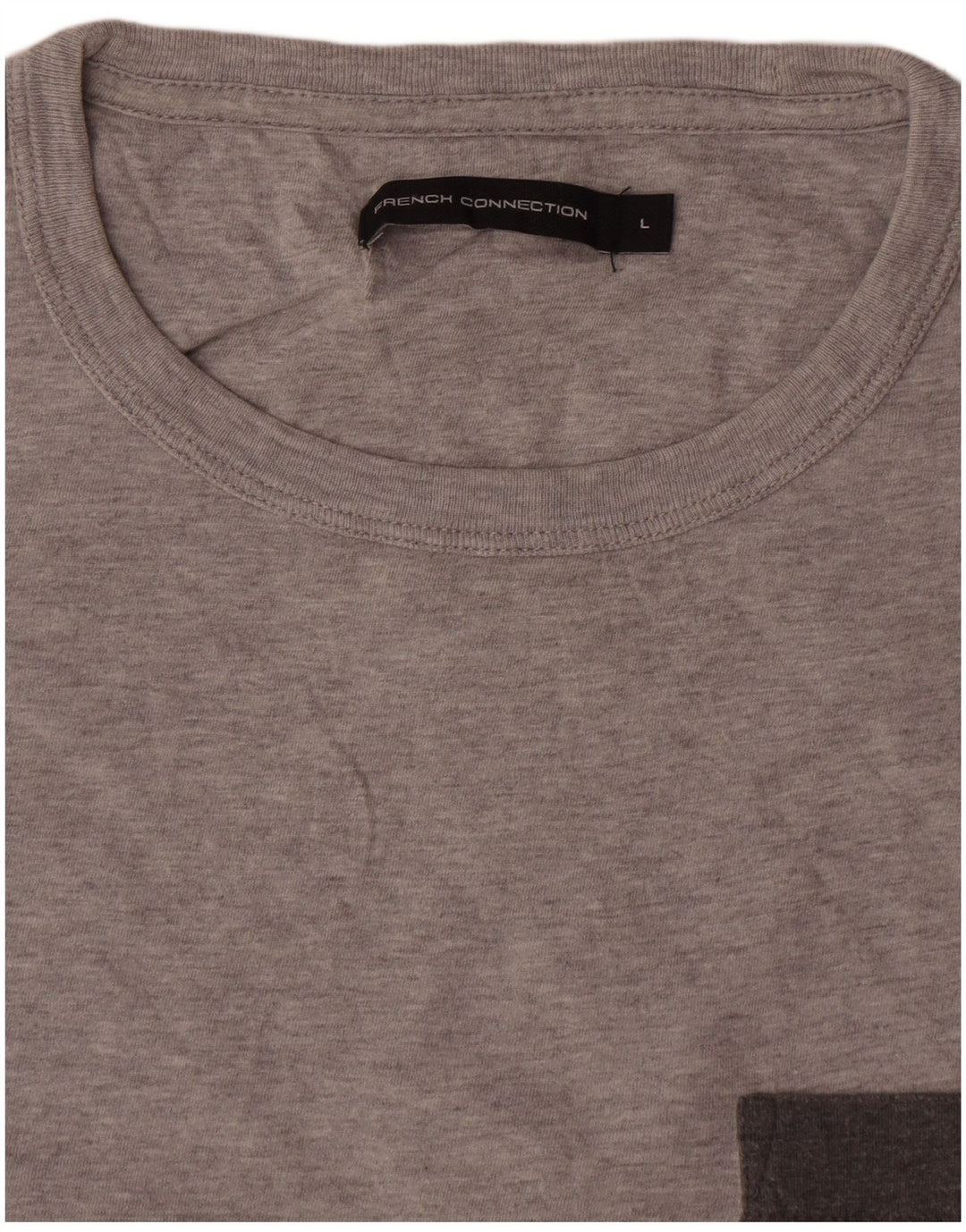 Tricou pentru bărbați French Connection Top mare bumbac gri