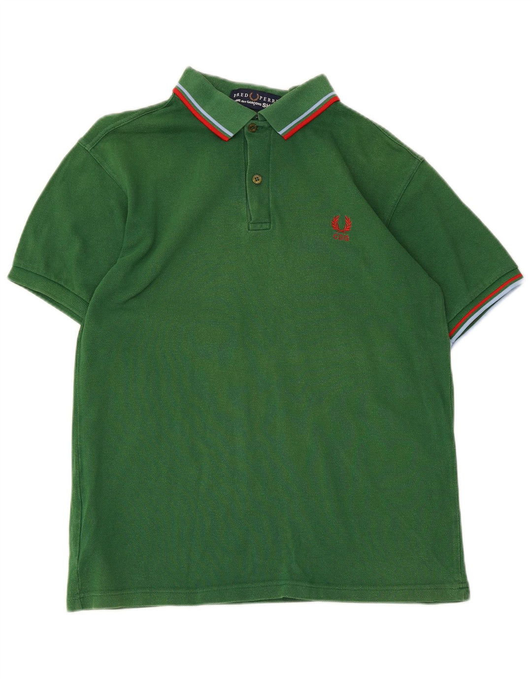 Cămașă polo Fred Perry pentru bărbați, bumbac verde mic