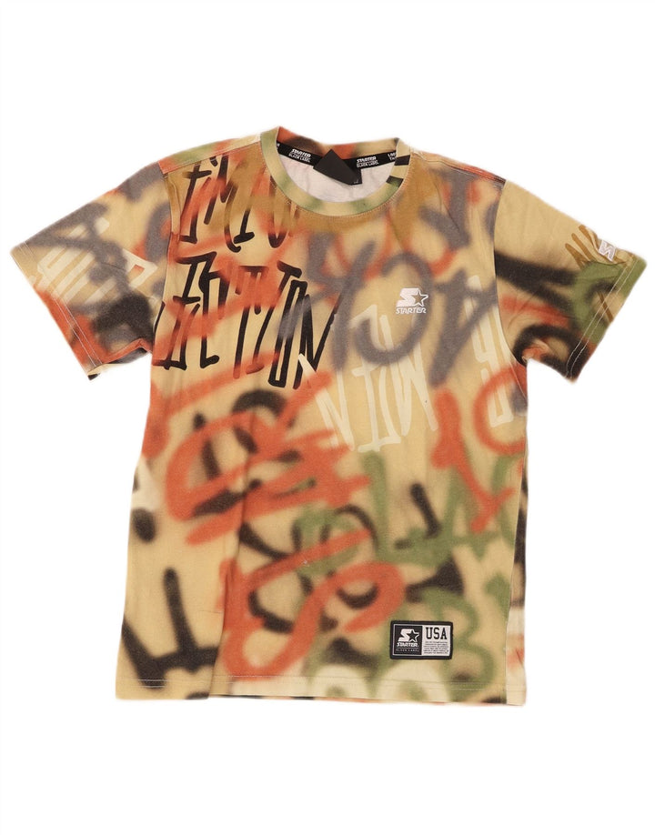 Tricou cu grafic Graffiti Starter Băieți Top 11-12 Ani Bumbac Multicolor