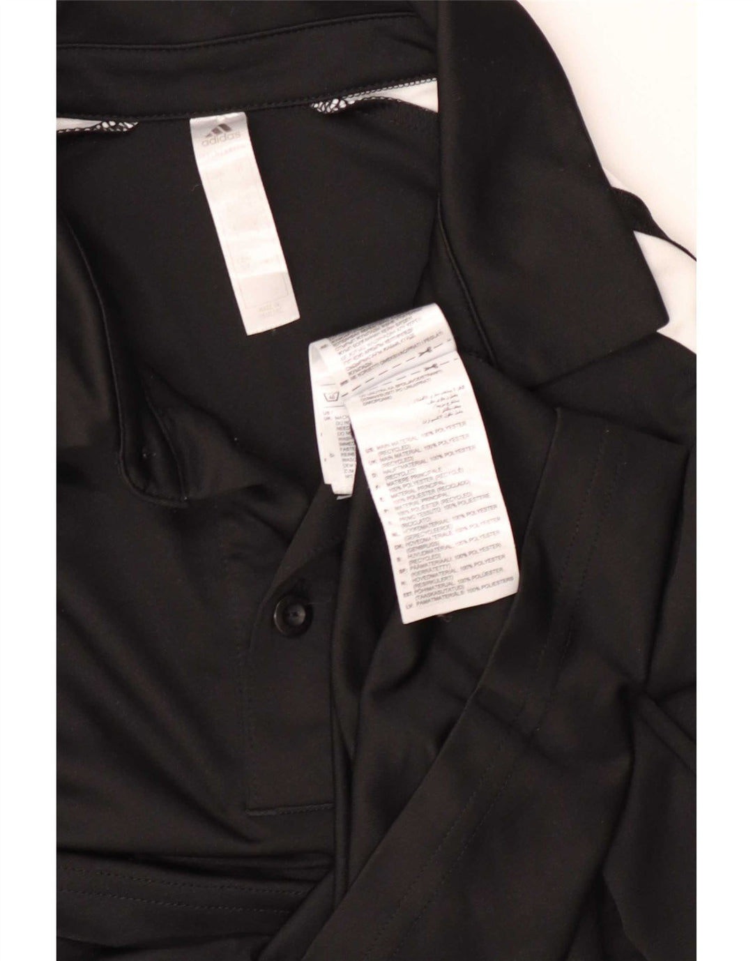 Tricou polo Adidas Aeroready pentru bărbați, mic, negru, poliester