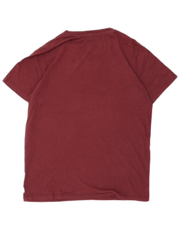 Jack & Jones Tricou Bărbați Top Mare Bumbac Burgundy