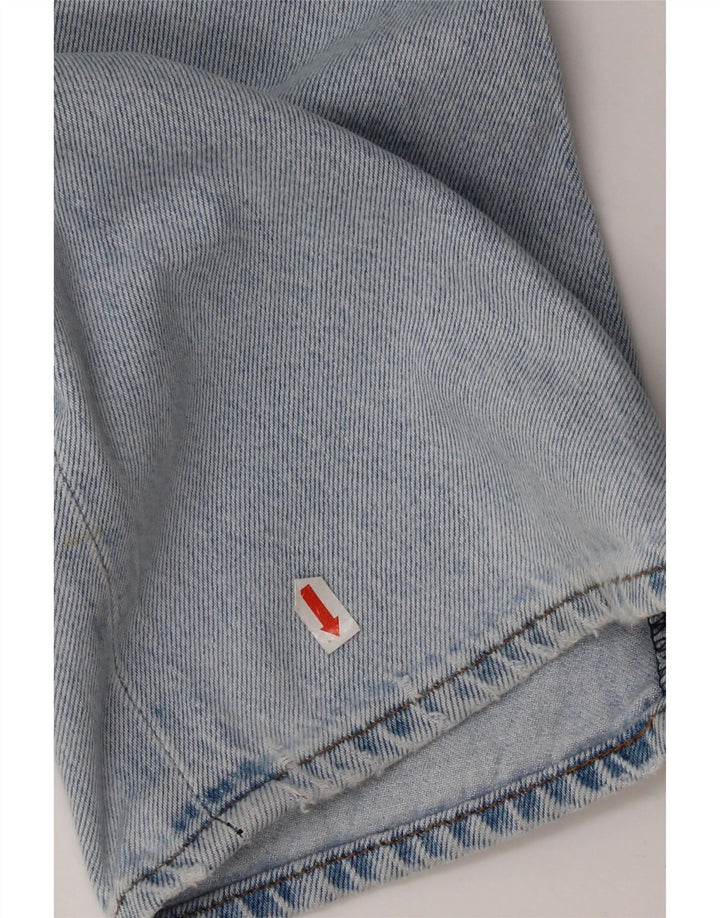 Blugi drepti pentru femei Levi's Ribcage W25 L29 Bumbac albastru