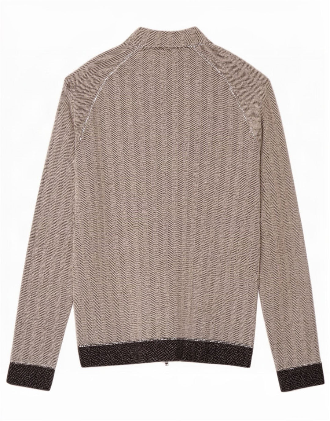 Jachetă de trening pentru femei Laura Biagiotti UK 10 Small Grey Herringbone