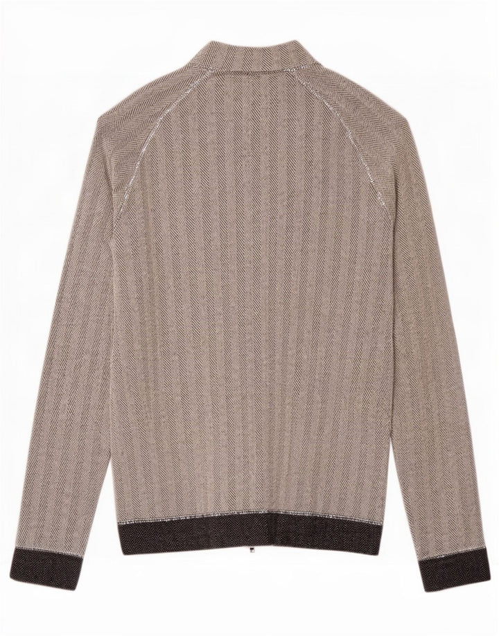 Jachetă de trening pentru femei Laura Biagiotti UK 10 Small Grey Herringbone