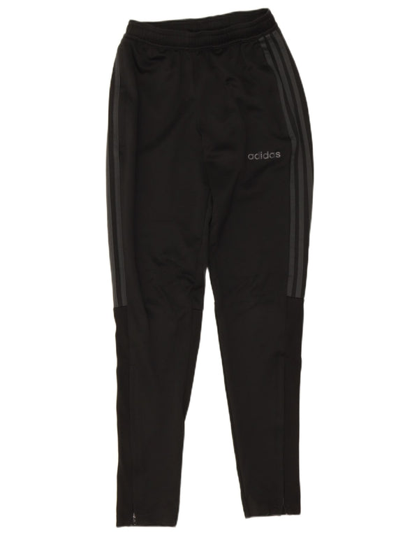 Pantaloni de trening Adidas Climalite pentru femei UK 4 XS Poliester negru
