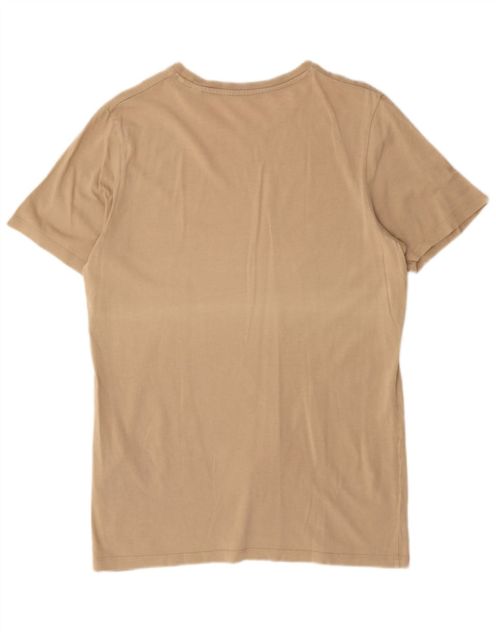 Jack & Jones Tricou Bărbați Top Mare Bej Bumbac