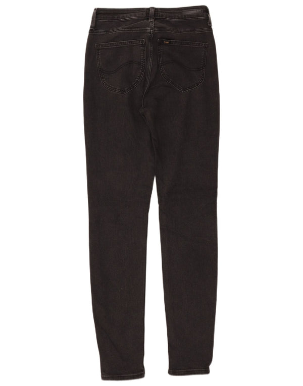 Blugi LEE pentru femei Scarlett High Skinny W28 L33, bumbac negru