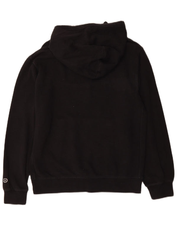 Pulover Nike Grafic pentru bărbați, bumbac mic, negru