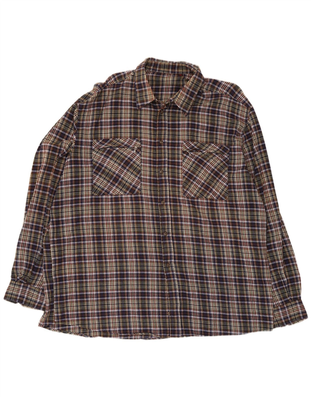 Cămașă de flanel pentru bărbați de la European Project, 2XL, multicoloră