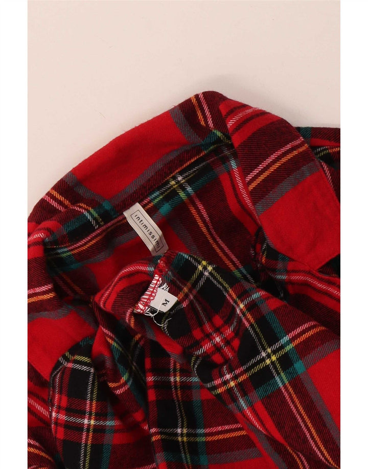 Cămașă de flanel pentru femei Intimissimi UK 12, carouri roșii medii
