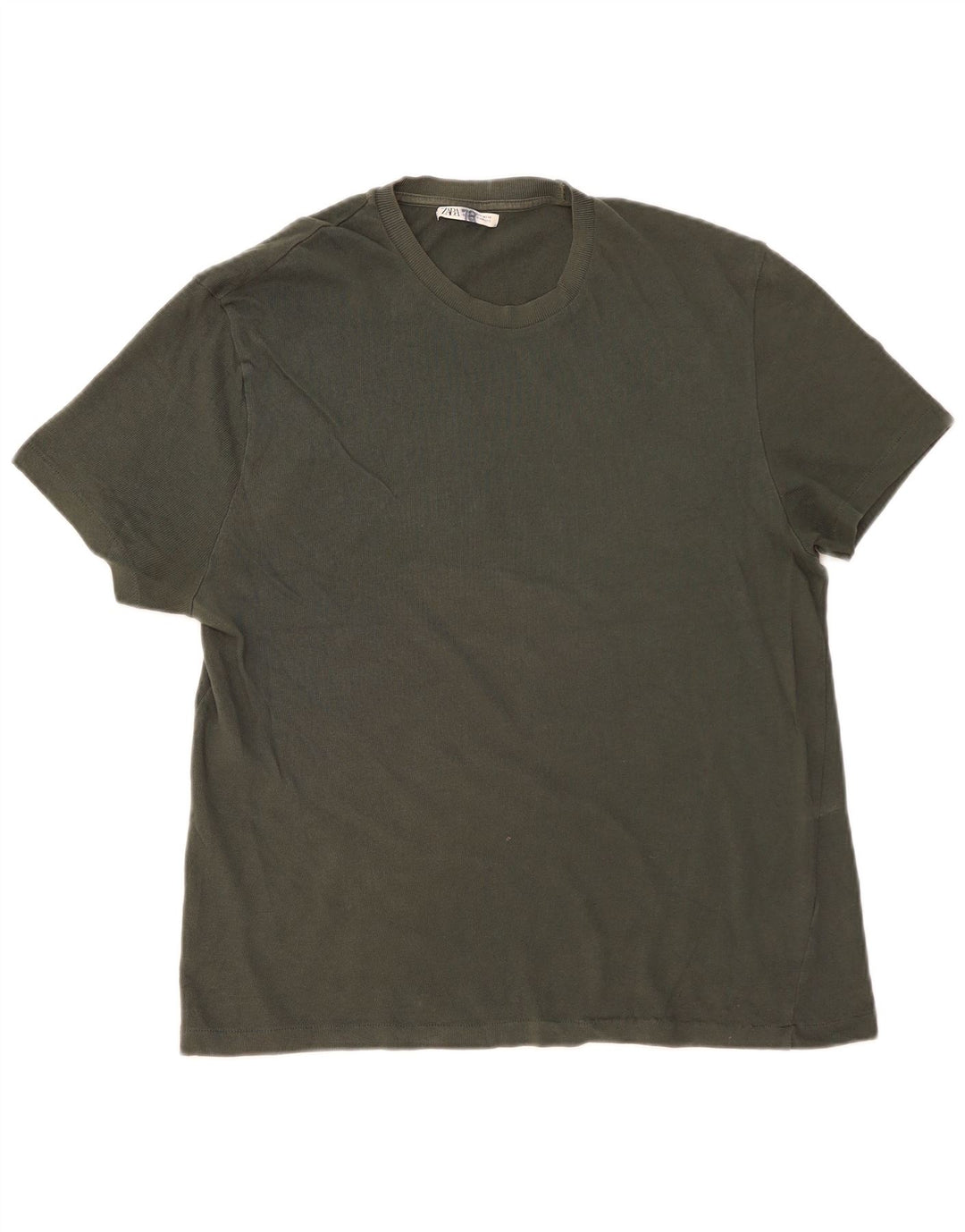 Tricou pentru bărbați Zara Top Large Kaki