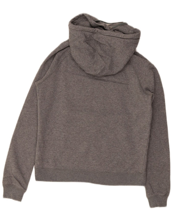 Pulover Nike cu capota cu grafic pentru femei UK 10 mic bumbac gri