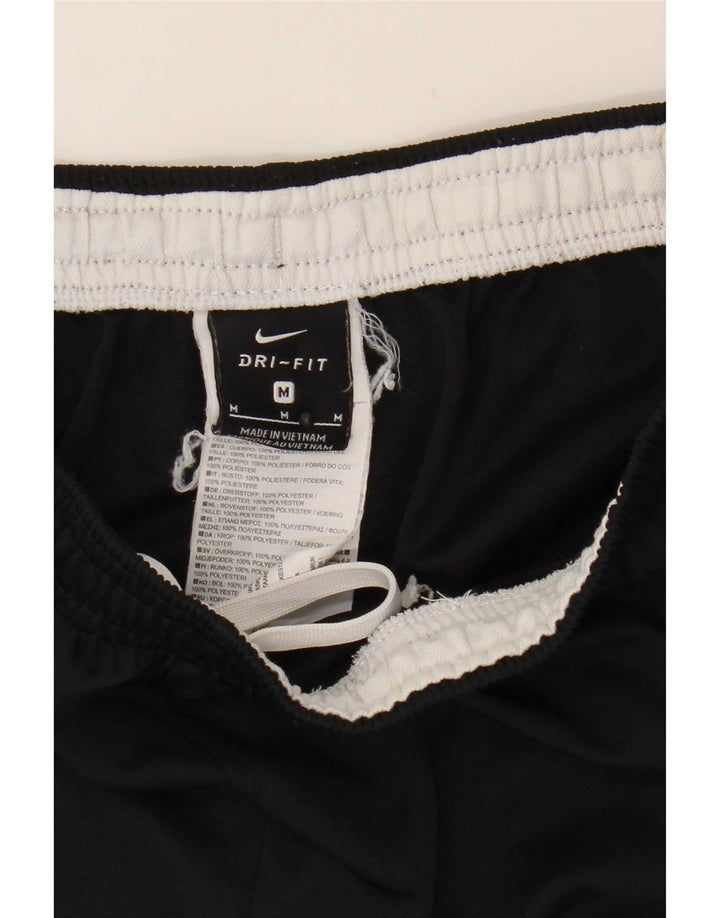 Pantaloni de trening Nike Dri Fit pentru bărbați, negru mediu, poliester bloc de culoare
