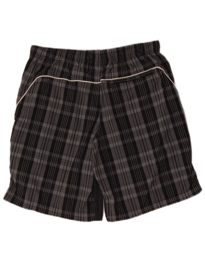 Pantaloni scurți sport Nike pentru bărbați, poliester verzi, gri mediu