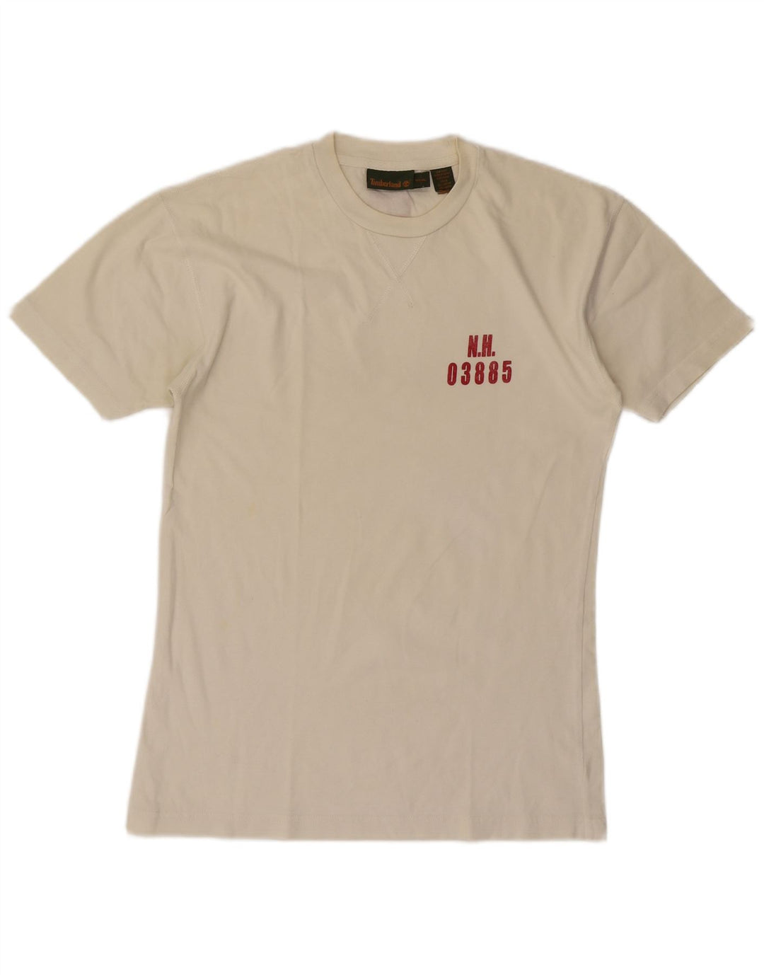 Tricou grafic Timberland pentru bărbați Top mic din bumbac alb