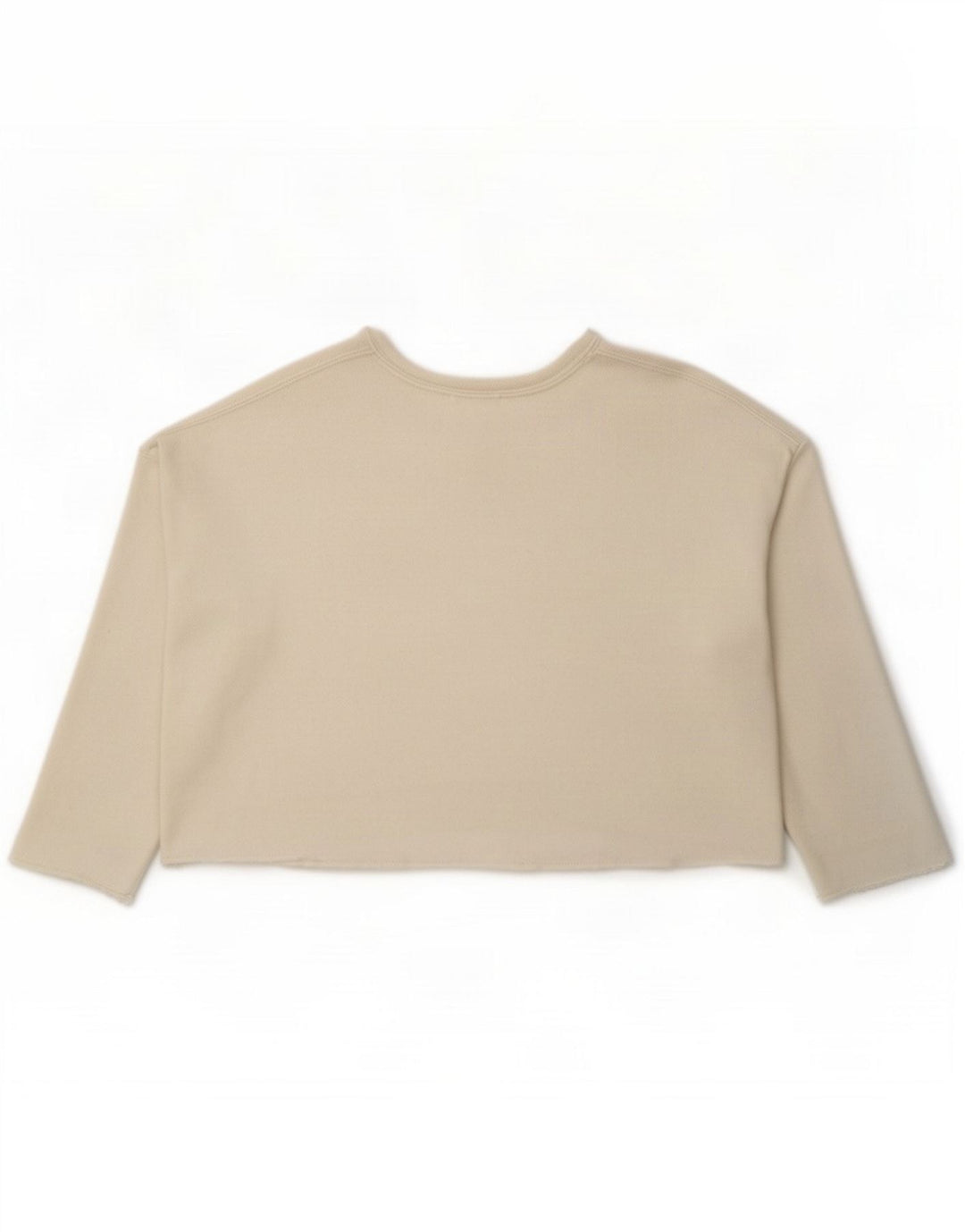 Zara Top oversize pentru femei cu mâneci 3/4 UK 14 Medium White