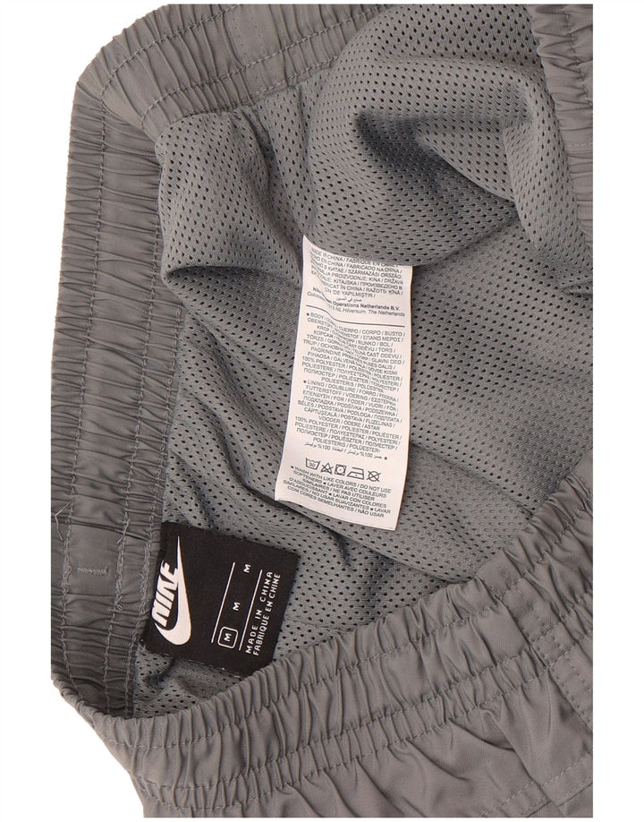 Pantaloni scurți de înot Nike pentru bărbați, gri mediu, poliester