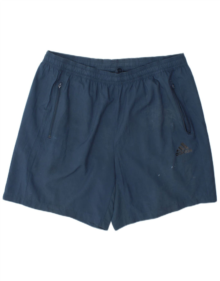 Pantaloni scurți sport pentru bărbați Adidas XL bleumarin