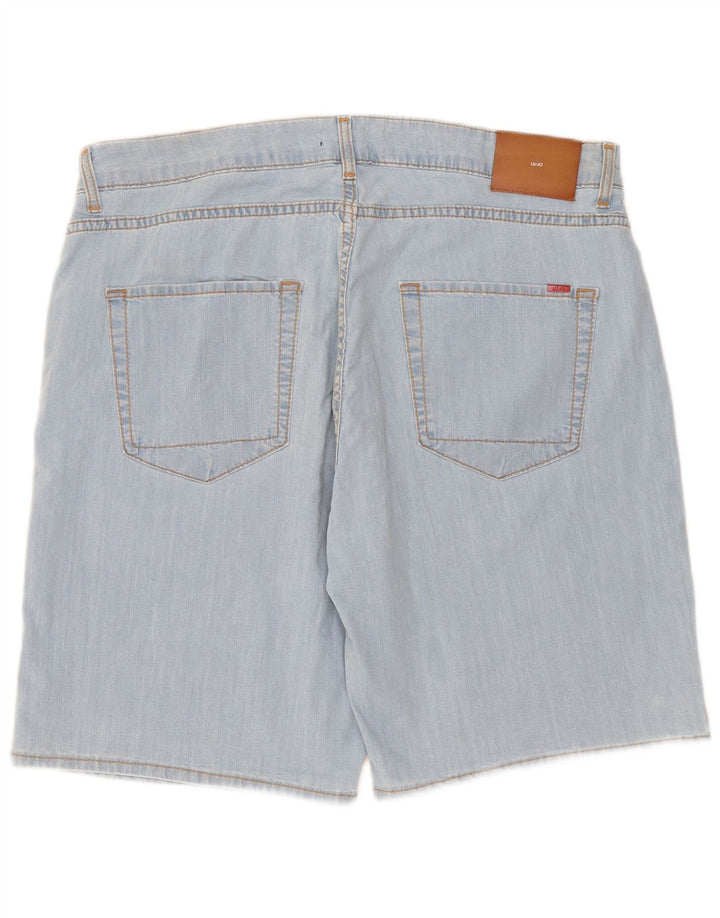 Pantaloni scurți din blugi pentru bărbați Liu Jo W38 XL Bumbac albastru