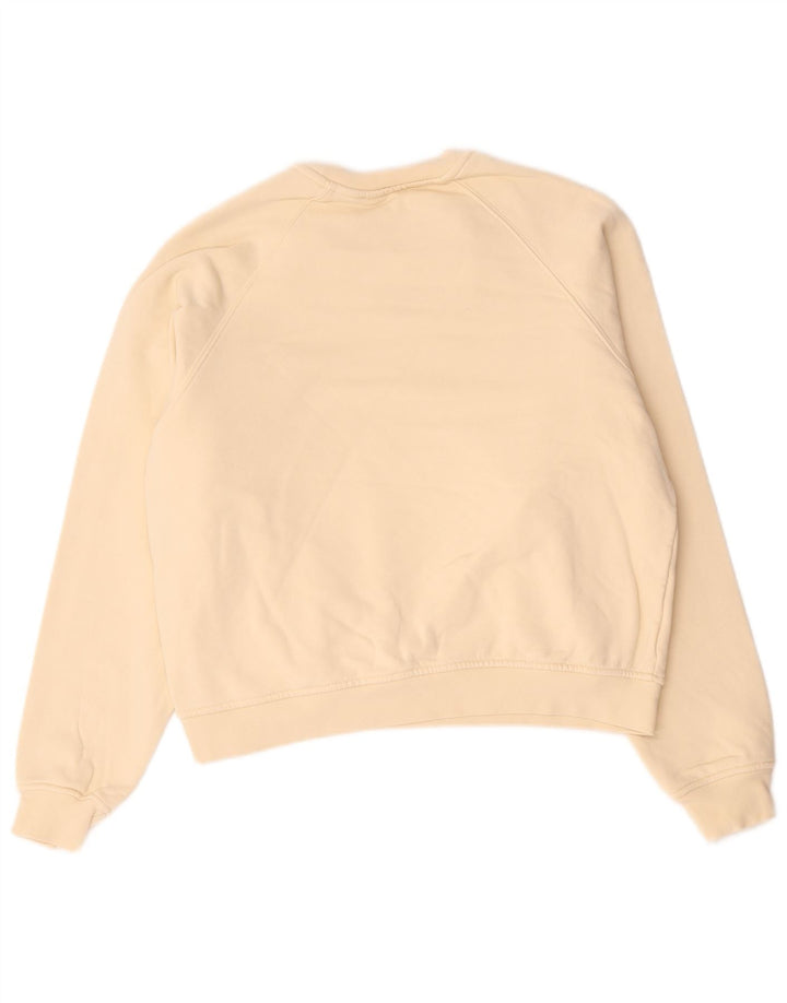 Pulover pentru Damă Zara UK 14 Bumbac Bej Mediu