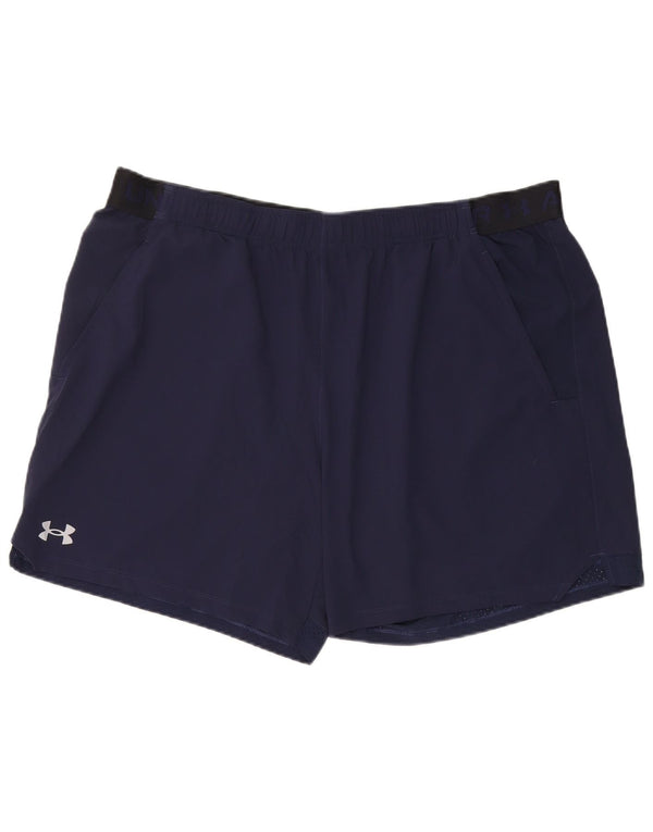 Pantaloni scurți sport grafic Under Armour pentru bărbați, 2XL, bleumarin