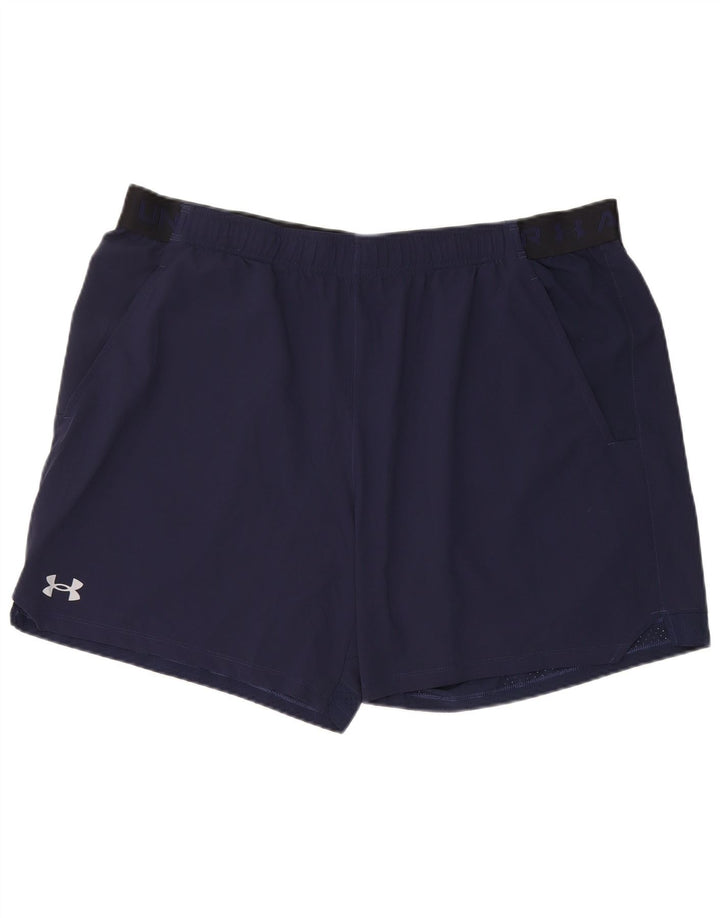 Pantaloni scurți sport grafic Under Armour pentru bărbați, 2XL, bleumarin