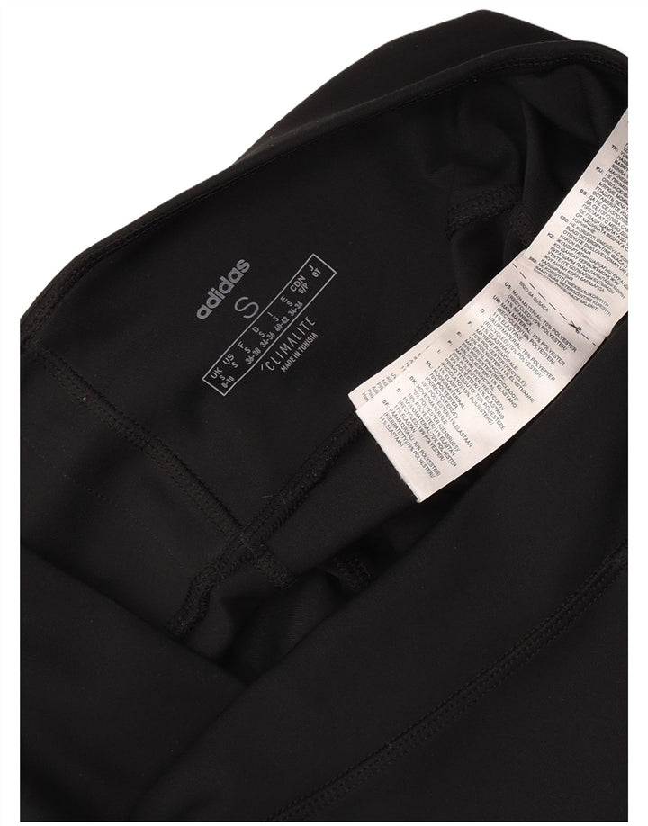 Leggings Climalite Adidas pentru femei UK 8/10 Poliester negru mic