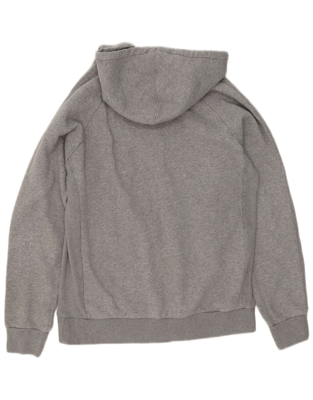 Pulover Adidas pentru bărbați, cu fermoar, bumbac cu pete, gri mediu