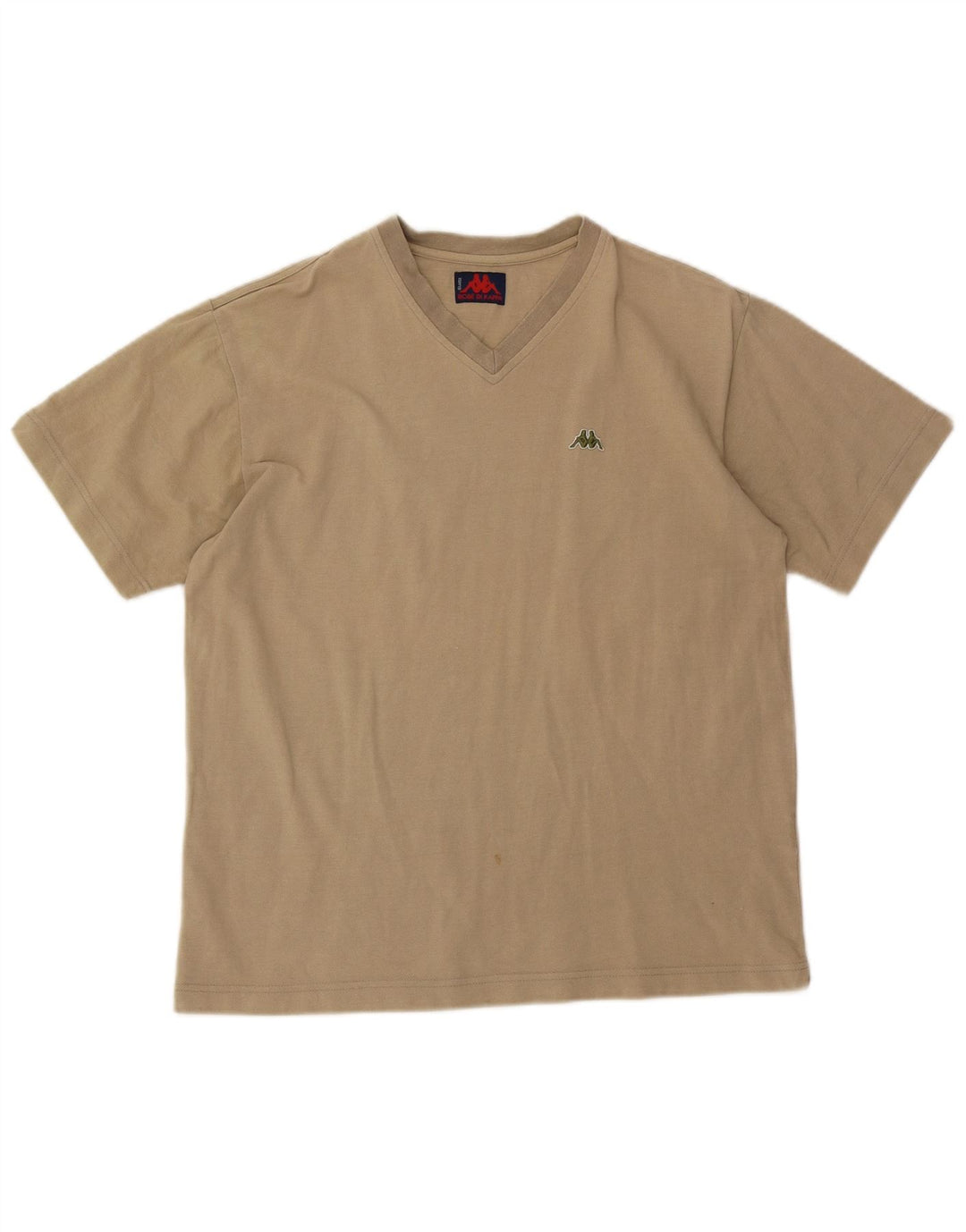 Tricou Bărbați Kappa Top Mare Bej Bumbac