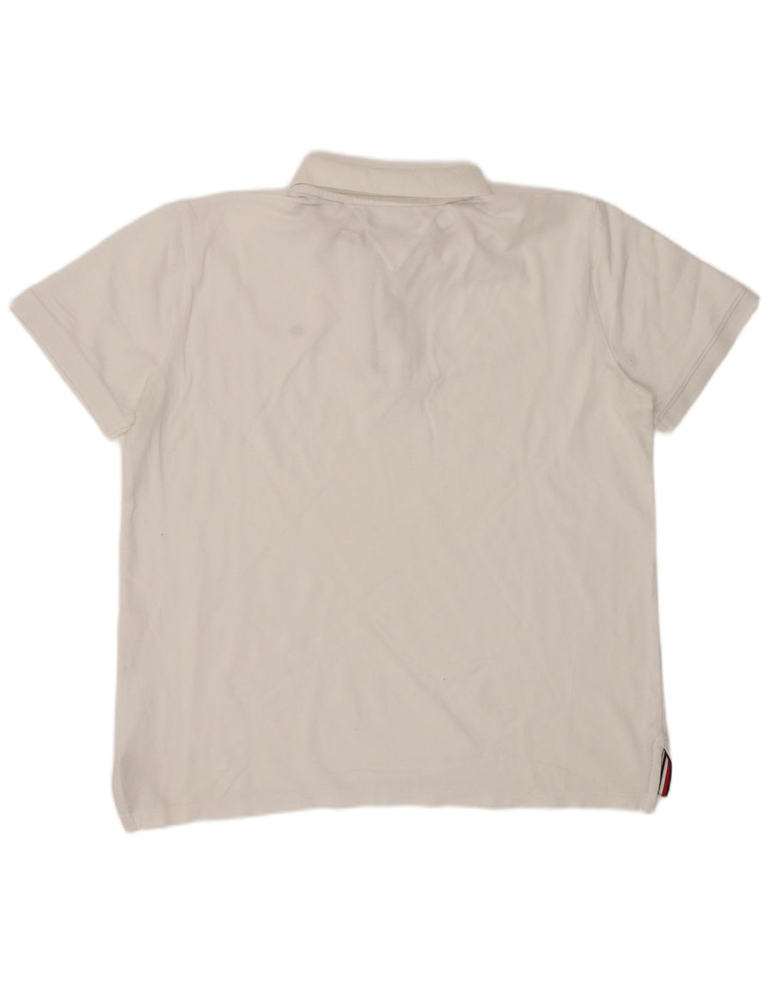 Tricou polo Tommy Hilfiger pentru băieți 15-16 ani, alb