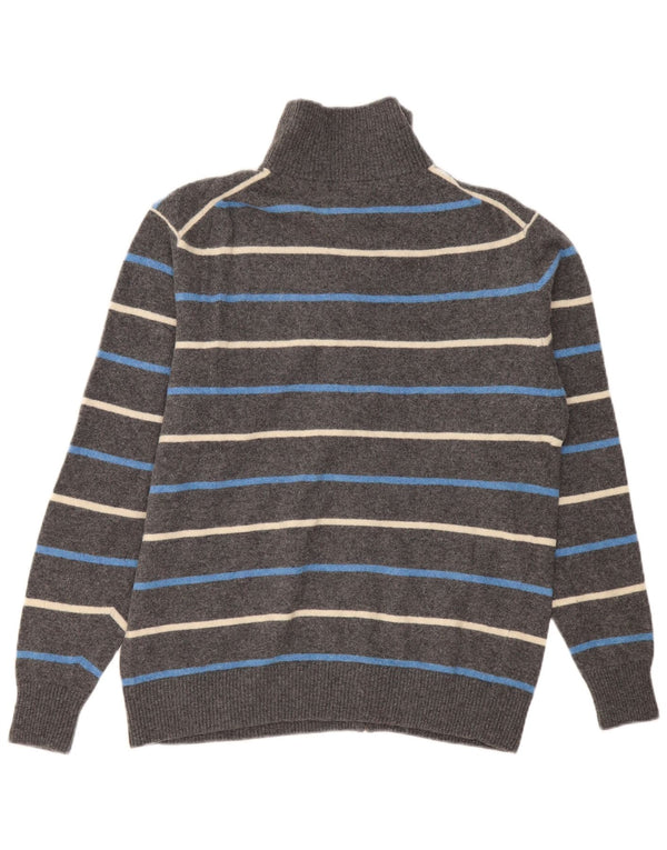Pulover cardigan pentru bărbați Kappa 2XL Lână cu dungi gri