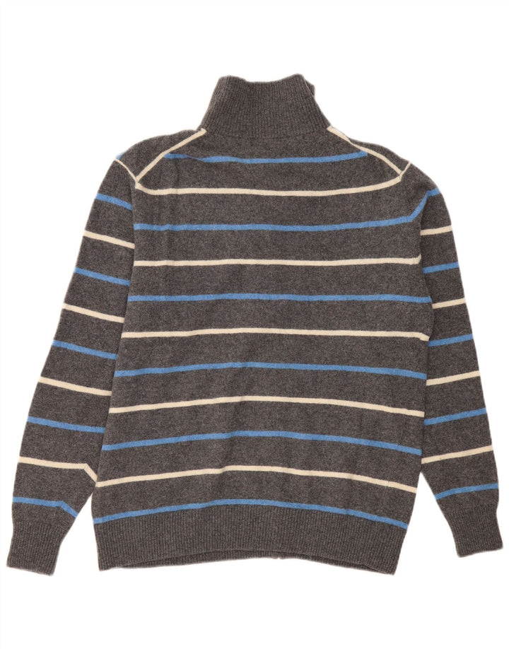 Pulover cardigan pentru bărbați Kappa 2XL Lână cu dungi gri
