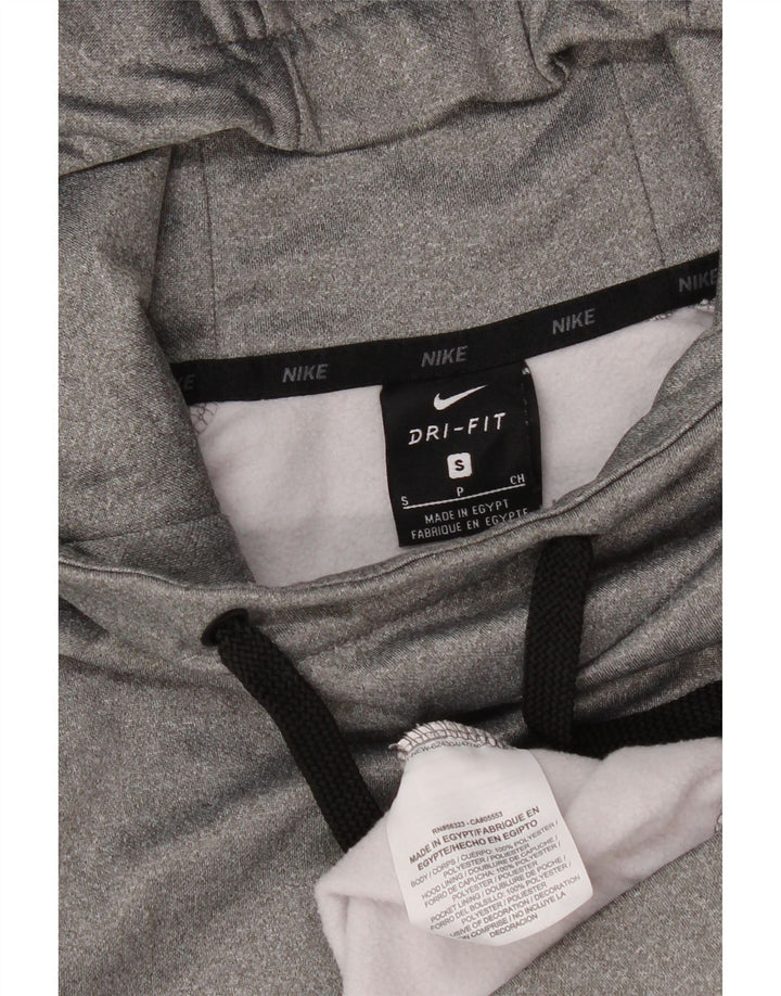 Pulover Nike Dri Fit pentru bărbați, poliester, mic, gri