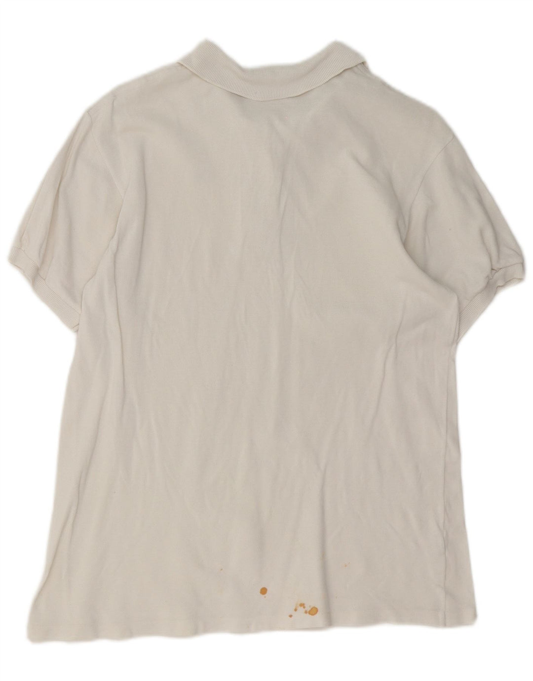 Tricou polo Lacoste pentru femei Mărimea 46 XL Bumbac alb