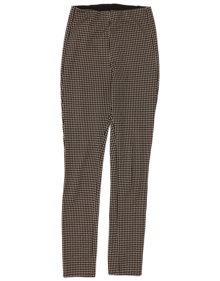 Leggings pentru femei Zara UK 14 Medium Black Houndstooth