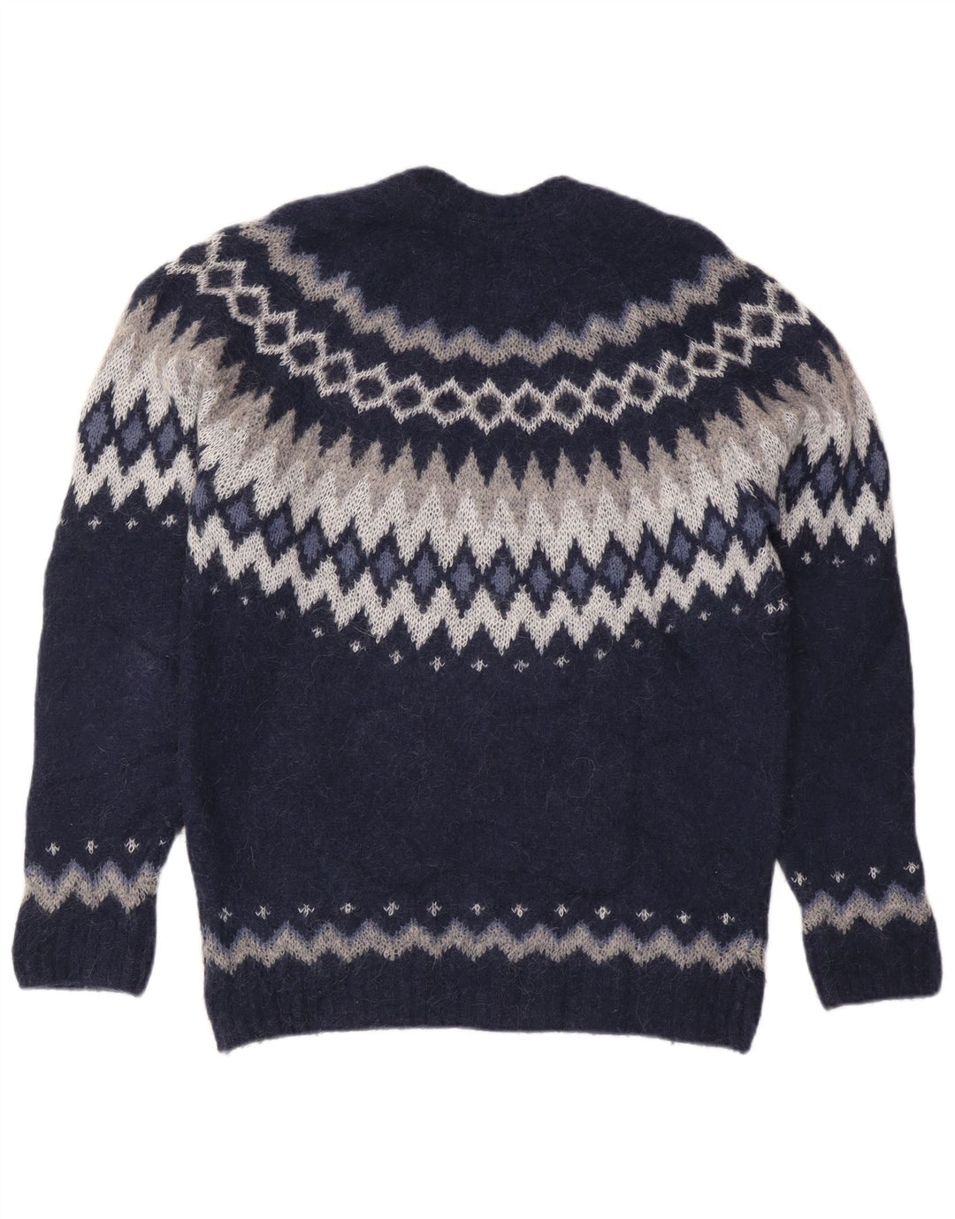 Pulover Massimo Dutti pentru damă cu gâtul turnat, mare, bleumarin, UK 16