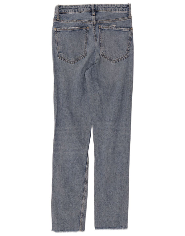 Blugi slim pentru femei Zara EU 34 2XS W24 L27 Albastru