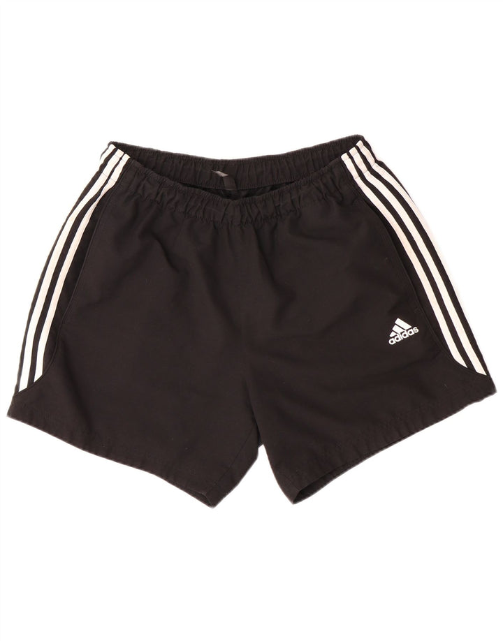 Pantaloni scurți sport pentru bărbați Adidas, mari, negru, poliester