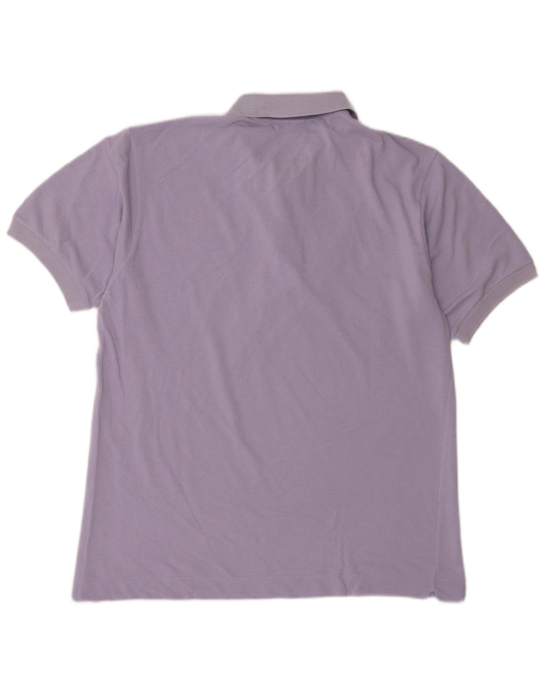 Tricou polo Lacoste pentru bărbați mărimea 4 bumbac violet mediu