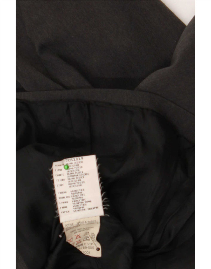 Jachetă pentru femei Max & Co. Blazer cu 4 nasturi UK 12 Medium Gri Poliester