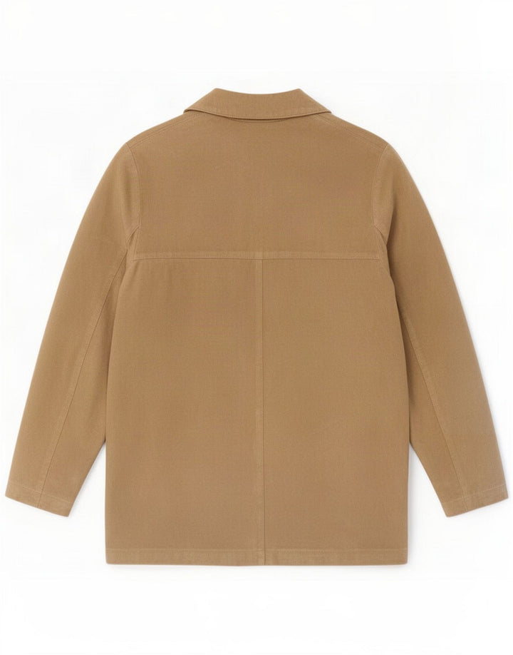 Vintage Jachetă de piele intoarsa pentru femei IT 40 Small Beige Leather