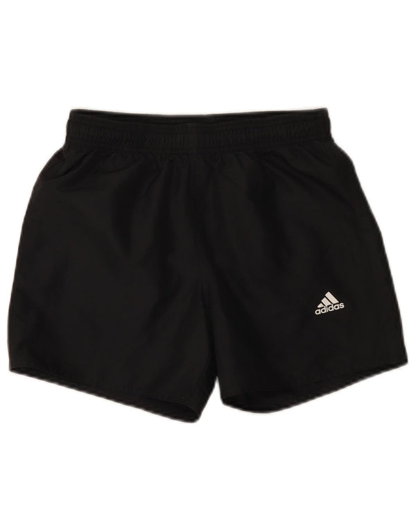 Pantaloni scurți sport adidas băieți 11-12 ani negru poliester sport