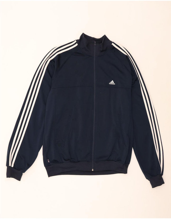 Jachetă de trening pentru bărbați Adidas, mare, albastru, poliester