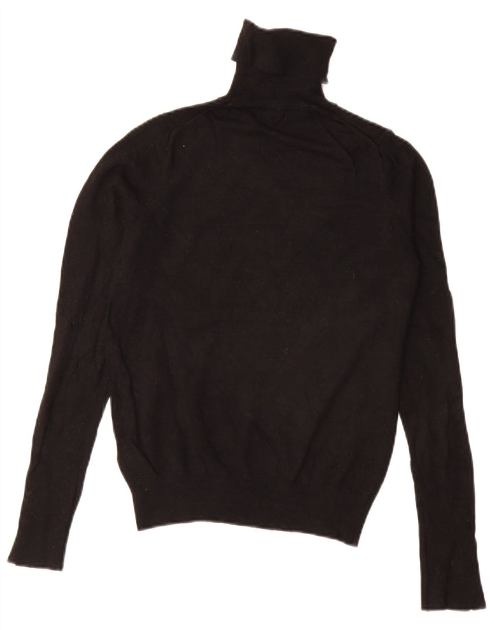 Pulover pentru femei cu gât rulat Zara UK 10 Mic Negru