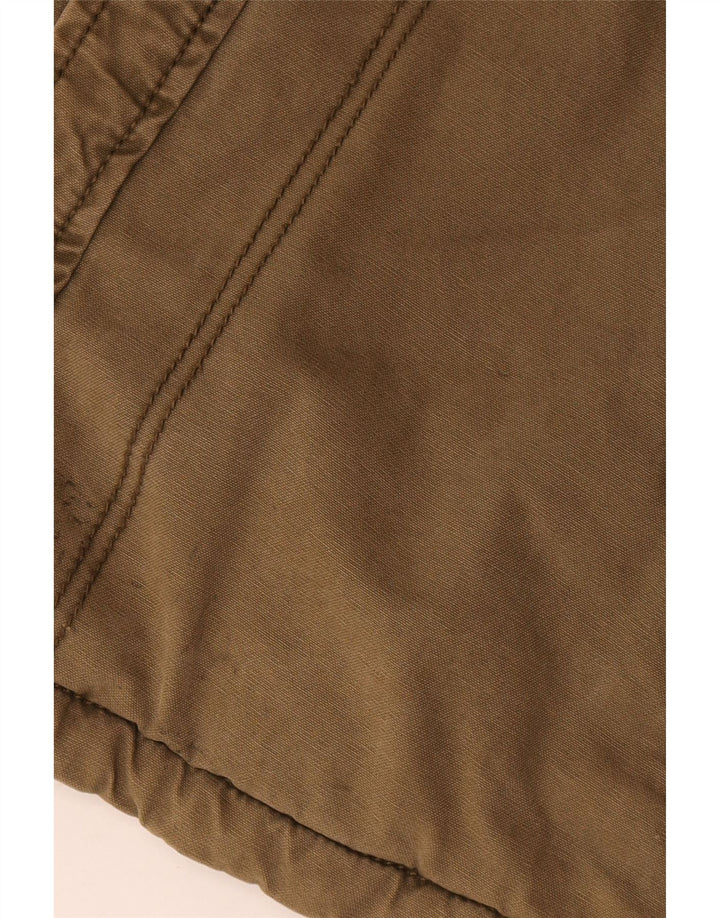 Jachetă pentru bărbați Fat Face Regular Fit Utility UK 42 XL Bumbac maro