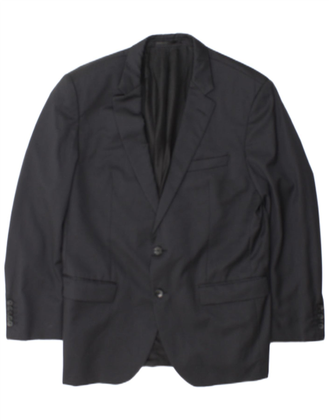 Jachetă pentru bărbați Hugo Boss, croită cu 2 nasturi, EU 52 XL, gri cu dungi