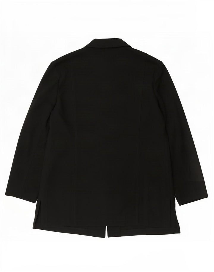 Bluză pentru femei vintage cămașă EU 50 3XL Poliester negru