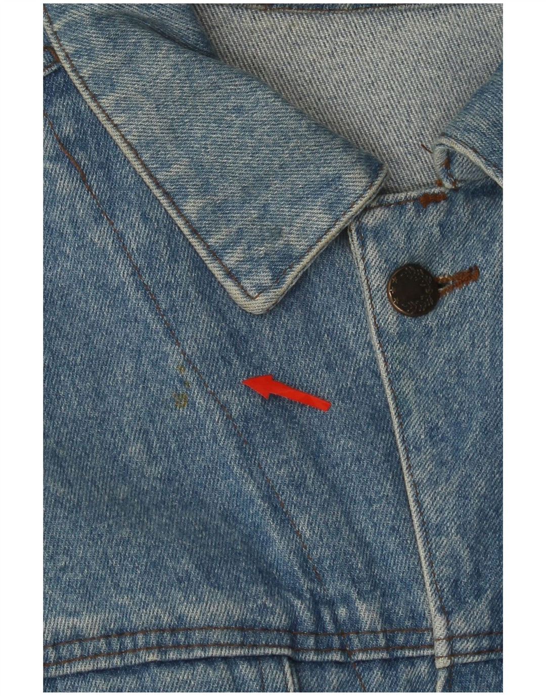 Jachetă de blugi pentru bărbați VINTAGE UK 42 XL Albastru