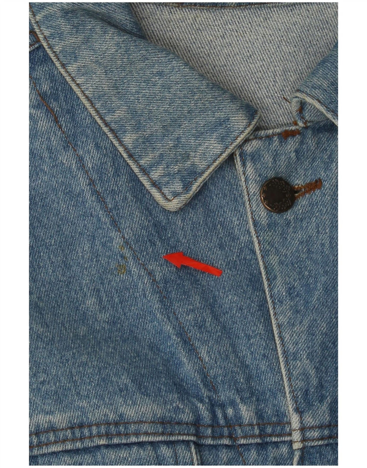 Jachetă de blugi pentru bărbați VINTAGE UK 42 XL Albastru