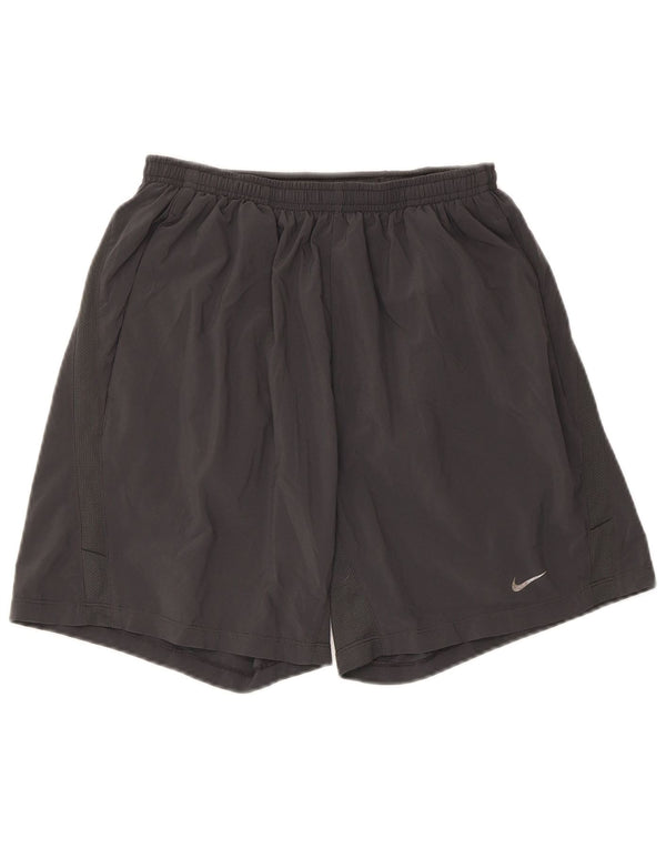 Pantaloni scurți sport Nike Dri Fit pentru bărbați, gri mici